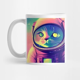 Astronaut Cat Mug